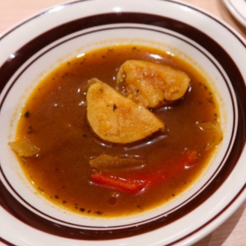 ケンタッキー食べ放題のカレー画像