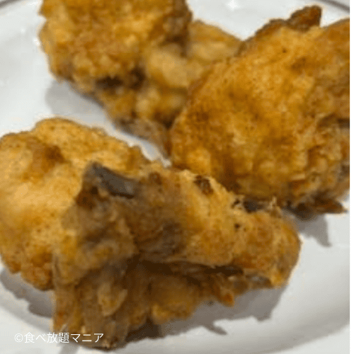 ケンタッキー食べ放題チキンの画像