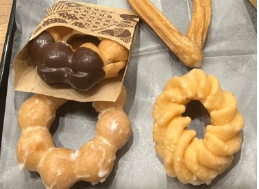 ミスドのドーナツ盛り合わせ