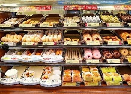 ミスドのショーケース