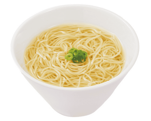 ミスド食べ放題対象外の汁そばの画像