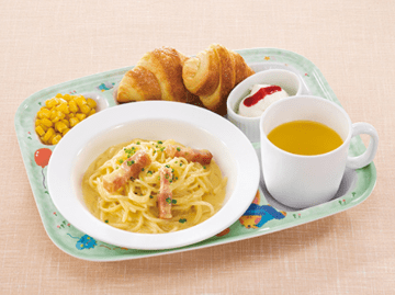 鎌倉パスタ柏のお子様セットの画像