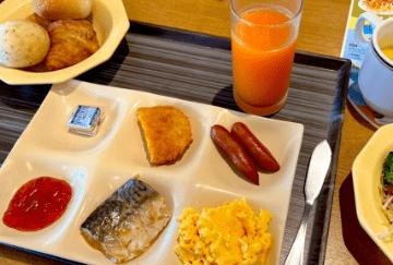 ココス柏の朝食ビュッフェ料理の画像