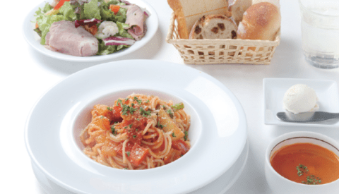 バールヴィータのトマトパスタセットの画像