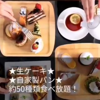 ラ・カンパーニュカフェの食べ放題告知の画像