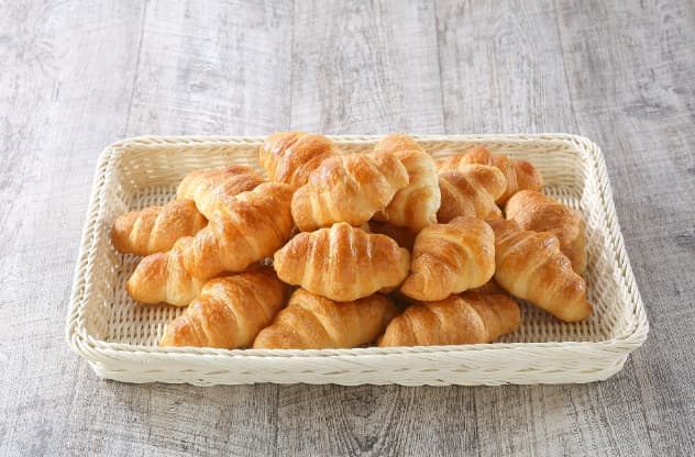 ベーカリーレストラン サンマルク 奈良学園前店のパン食べ放題で食べられるたくさんのクロワッサン