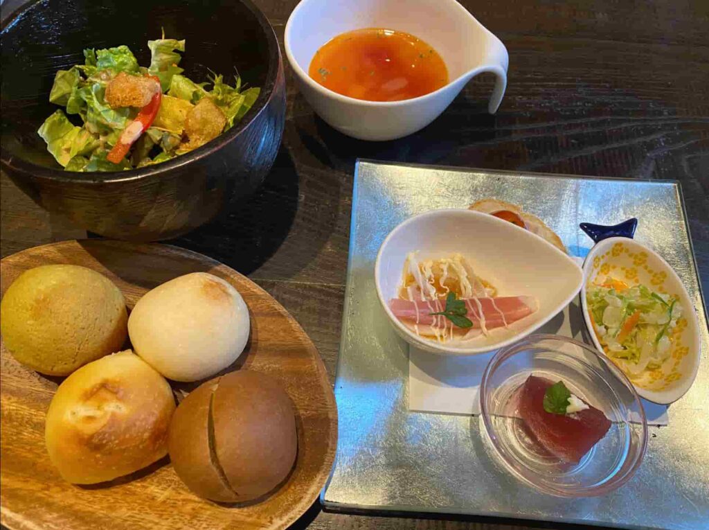 えんどろーるのパン食べ放題ランチ