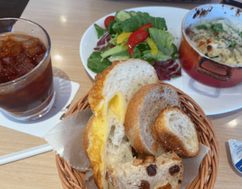 DONQのグラタンランチセットの画像