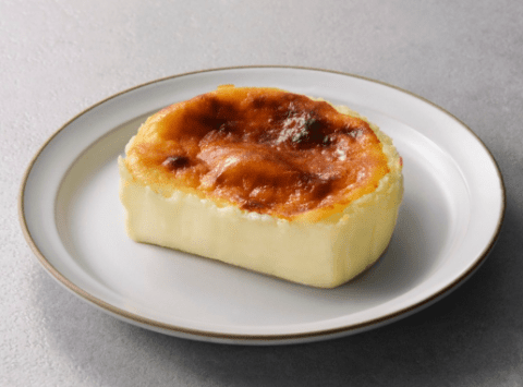 銀のさらのバスクチーズケーキの画像