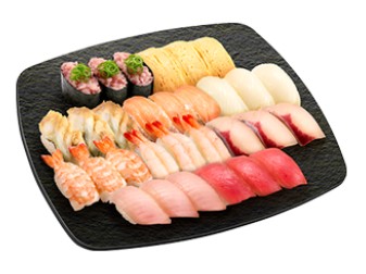 スシローお持ち帰りメニュースシローセット10種の画像