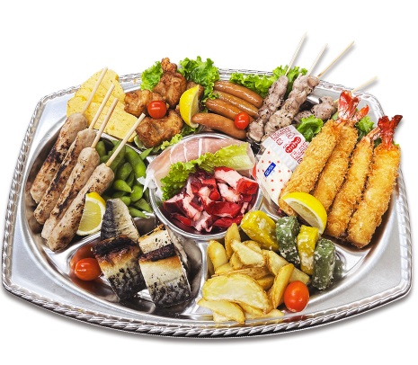 魚魚丸の持ち帰り(テイクアウト)メニューオードブル4人前