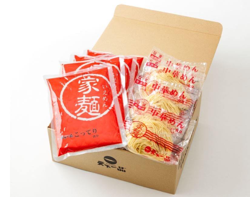 天下一品のテイクアウトメニュー家麺