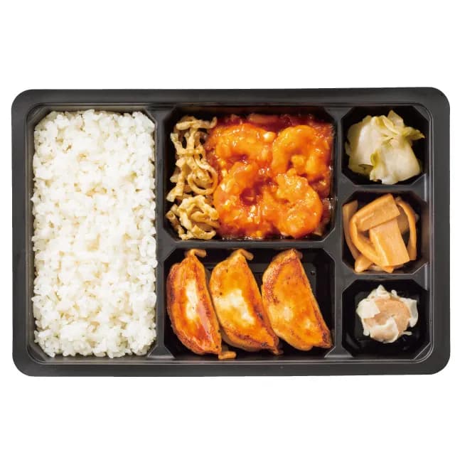 海老のチリソース弁当の画像