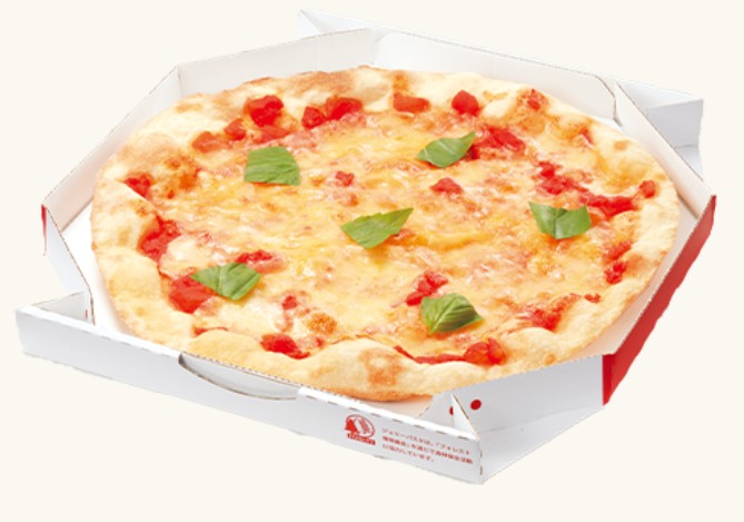 ジョリーパスタテイクアウト、ピッツァ・マルゲリータの画像