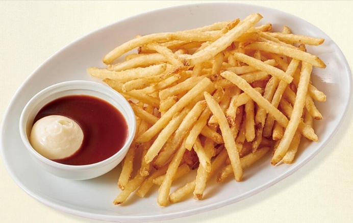 ココスのお持ち帰り(テイクアウト)のフライドポテト