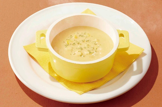 ココスのお持ち帰り(テイクアウト)のコーンスープ