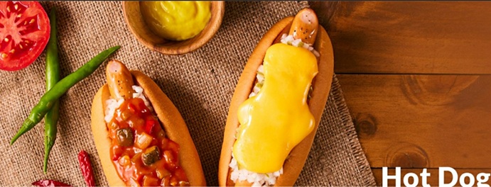 フレッシュネスバーガーのホットドッグ