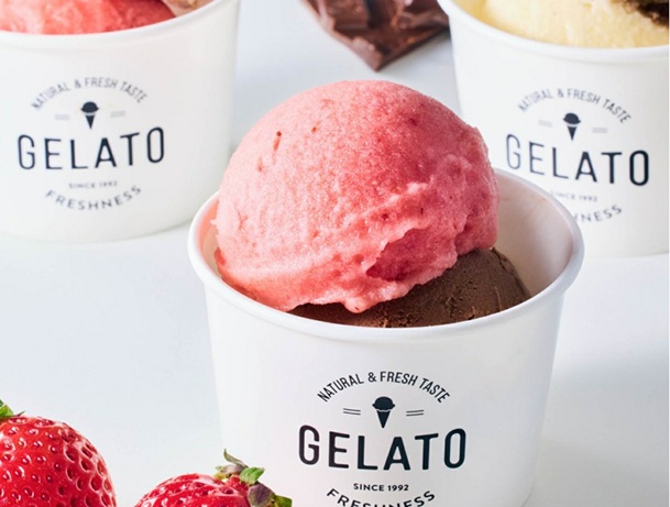 フレッシュネスバーガーのジェラート