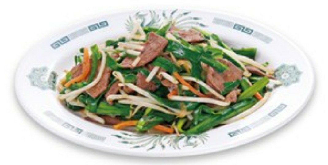 日高屋の持ち帰り(テイクアウト)のニラレバ炒め