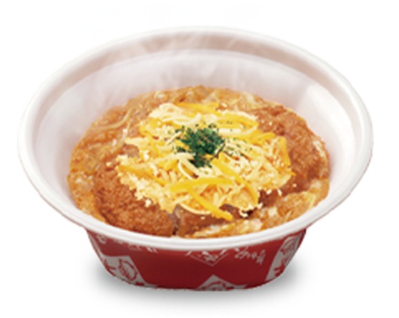なか卯のお持ち帰り(テイクアウト)のチーズカツ丼