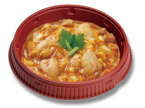 なか卯のお持ち帰り(テイクアウト)の親子皿