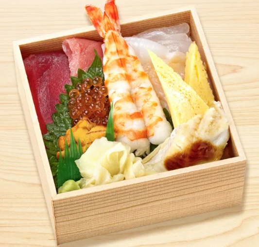 ととやみち(魚屋路)のお持ち帰り(テイクアウト)の特撰ちらし