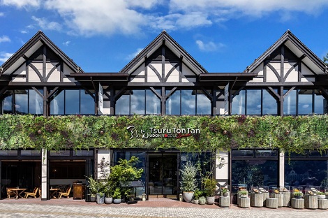 つるとんたん軽井沢店の外観