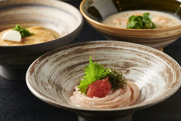 つるとんたんの明太子クリームのおうどん(イートイン)