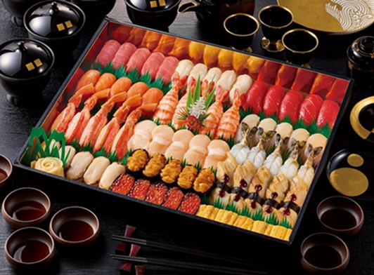 銀のさらの年末年始のお持ち帰り(テイクアウト)メニュー寿(ことぶき)5人前