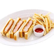 星乃珈琲店の厚切りカツサンド