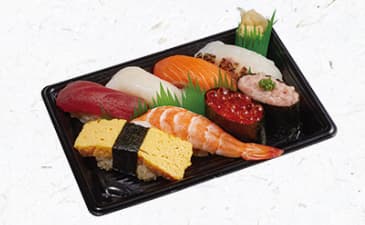 回転寿司みさきの八貫盛