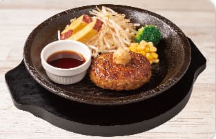 ハンバーグステーキの画像