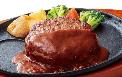 ステーキのどんのどんハンバーグの画像