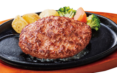 ステーキのどんの超・粗挽きハンバーグステーキの画像