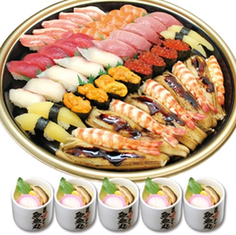 魚魚丸(ととまる)の年末年始お持ち帰り(テイクアウト)メニュー豪快盛5人前茶碗蒸しセット