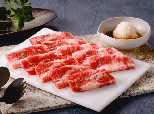 あぶりやの公式Instagramからさっぱりおろしポン酢のカルビ焼き