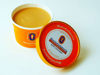 ファイヤーハウスの塩キャラメルジェラート