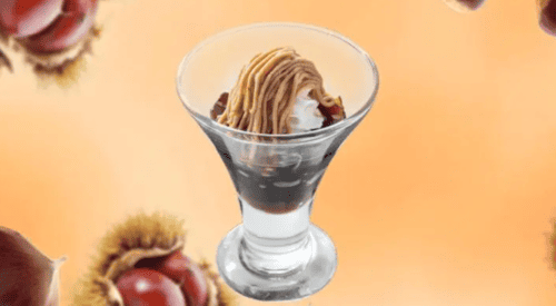 マロン珈琲ゼリーの画像