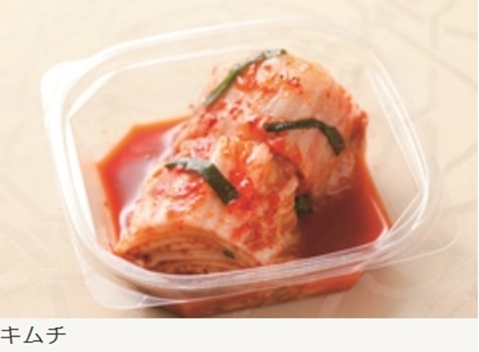 叙々苑のお持ち帰り(テイクアウト)メニュー キムチ