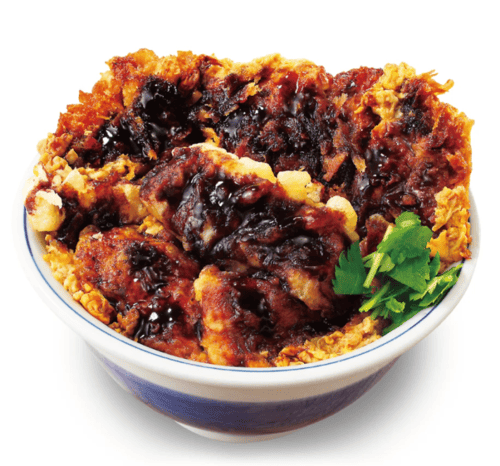 豚ロース天とチキンカツ丼の画像