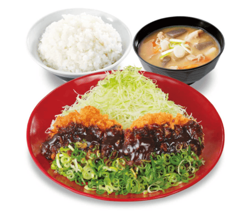 ねぎ味噌チキンカツ定食の画像