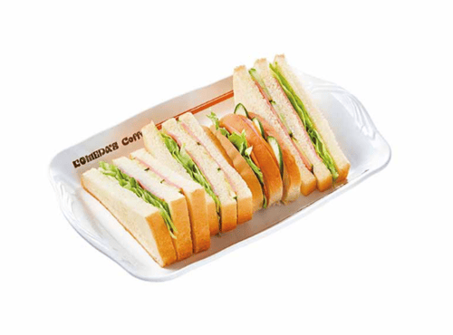 ハムサンドの画像