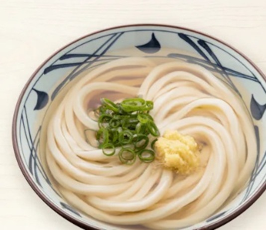 丸亀製麺のかけうどん