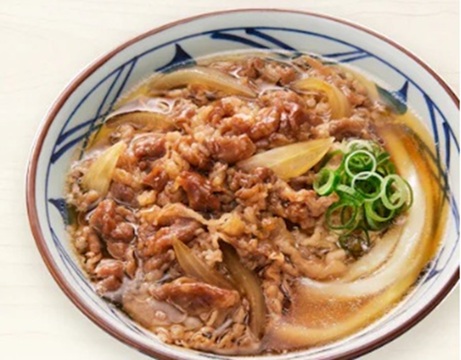 丸亀製麺の焼きたて肉ぶっかけうどん