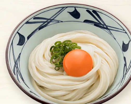 丸亀製麺の釜玉うどん