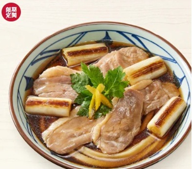 丸亀製麺の鴨ねぎうどん