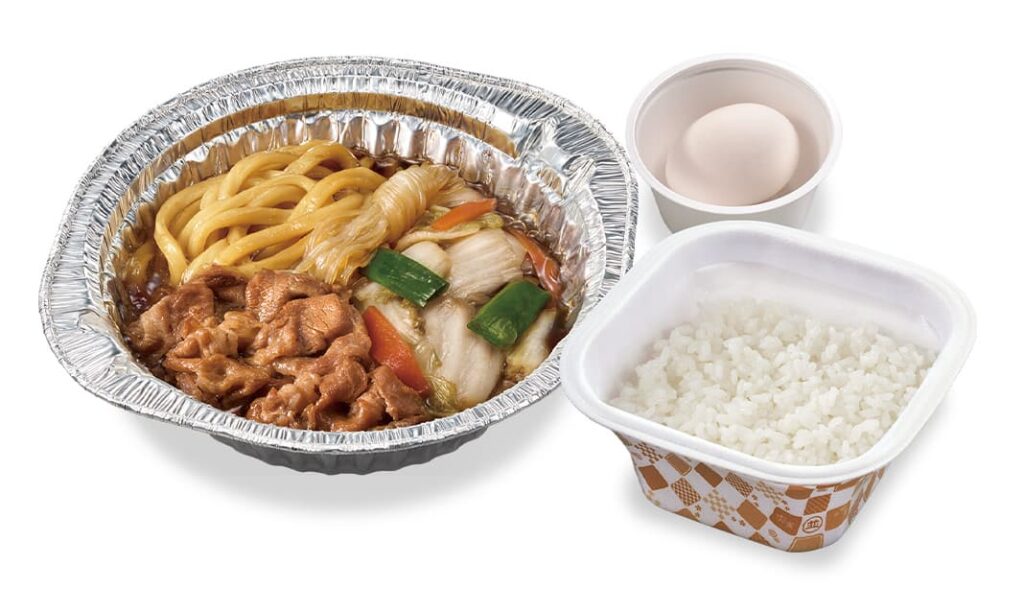 すき家のお持ち帰り(テイクアウト)メニュー牛すき鍋定食弁当