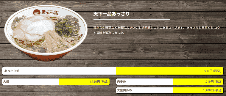 天下一品の天下一品あっさりの画像