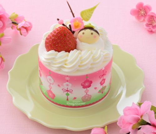 銀座コージーコーナーのお内裏様ケーキの画像