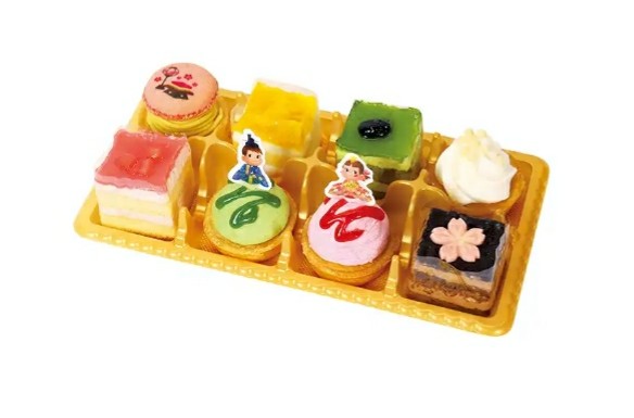不二家のひなまつりケーキ_ひなまつりプチセレクション(8個入)